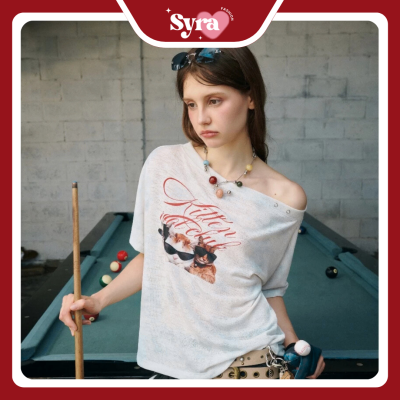 Phối đồ đi chơi với áo lệch vai